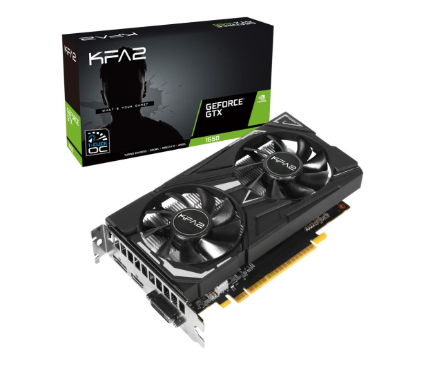 KFA2 GeForce GTX 1650 EX 1-Click OC 4GB GDDR6 - 570863 - zdjęcie
